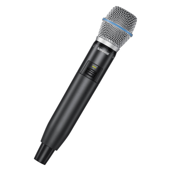 Shure GLXD2/B87A Trasmisor de mano digital con batería SB902